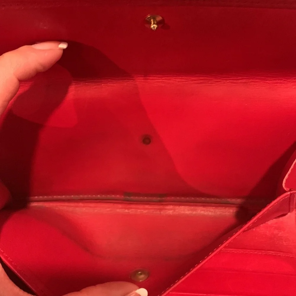 ❤️Sold❤️Louis Vuitton Epi Leather Porte Trésor International Wallet - Picture 11 of 13